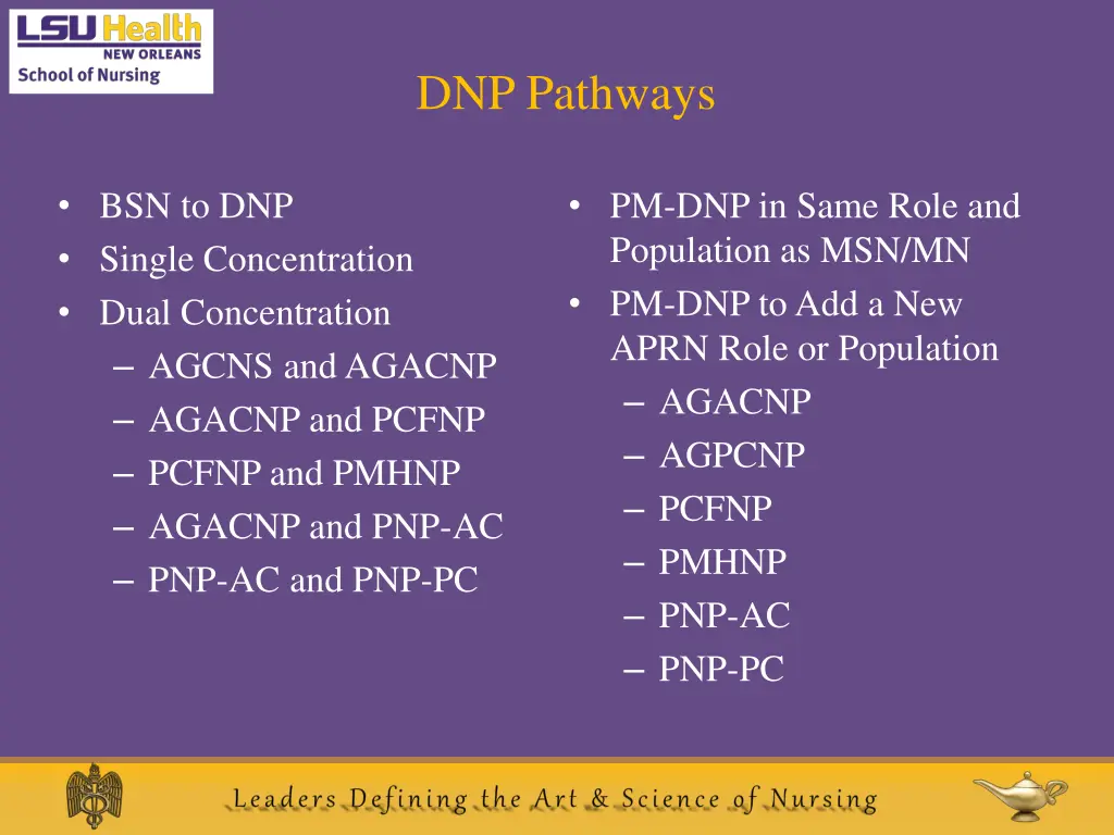 dnp pathways