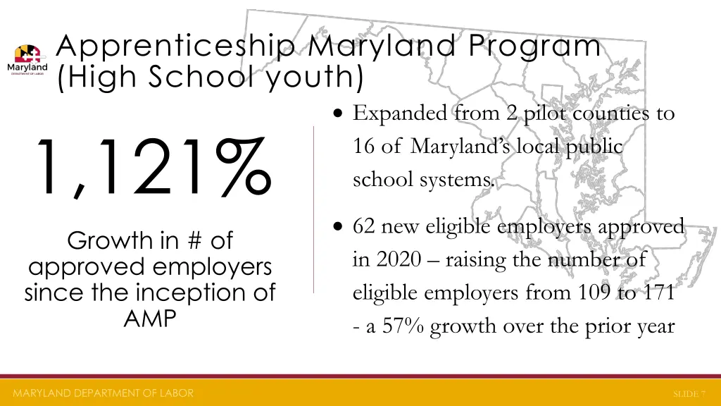 apprenticeship maryland program high school youth