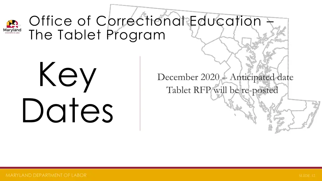 office of correctional education the tablet