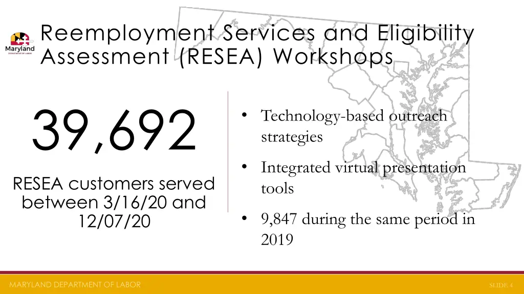 reemployment services and eligibility assessment