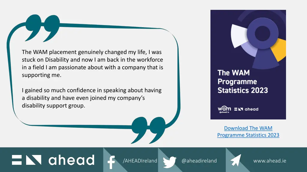 the wam placement genuinely changed my life