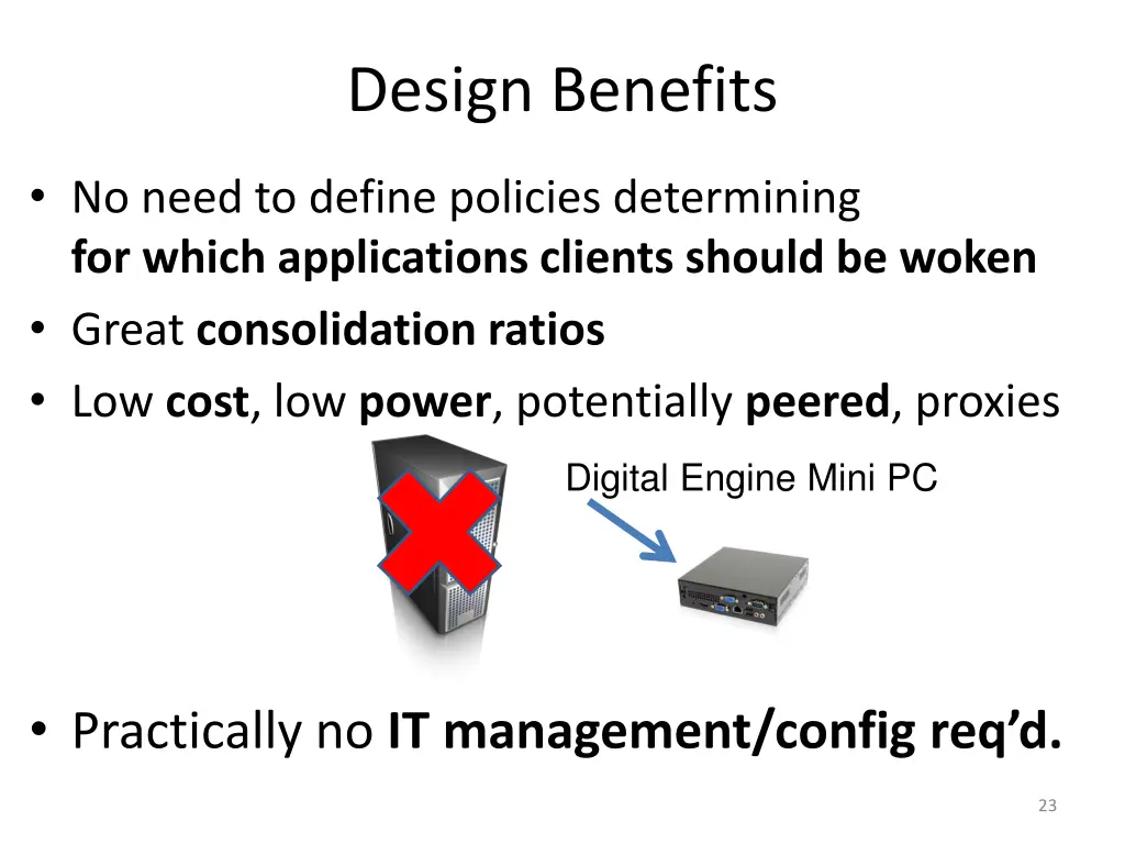 design benefits