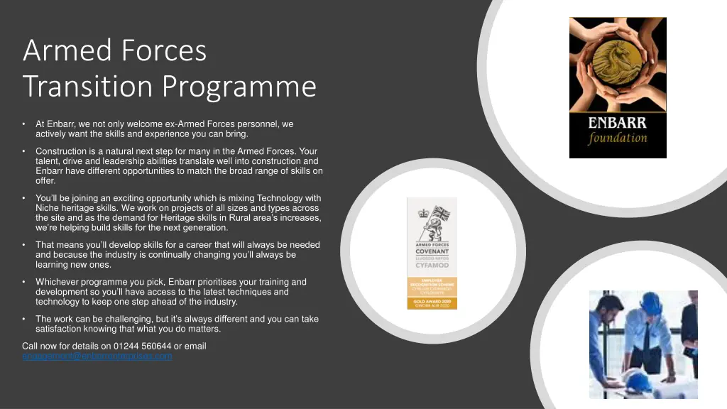 armed forces transition programme