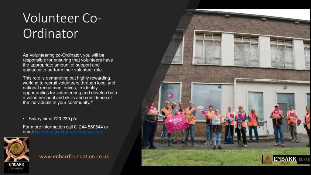 volunteer co ordinator