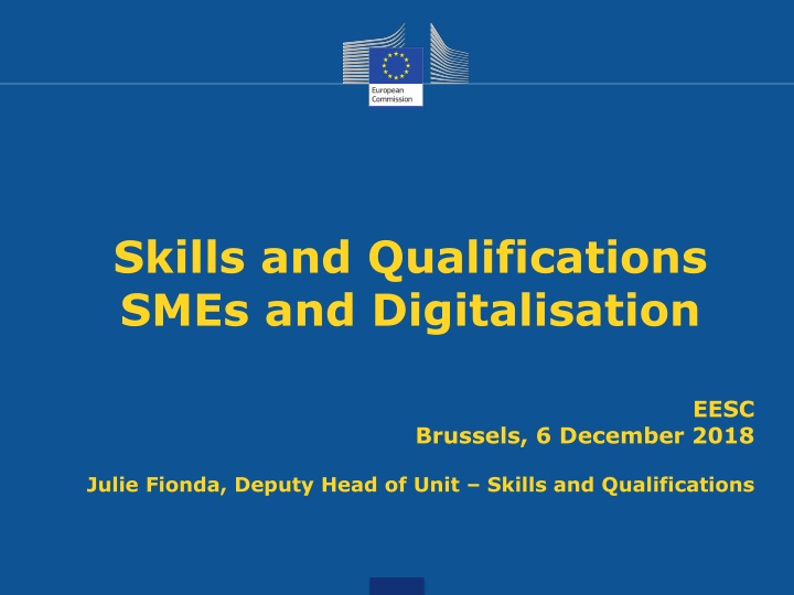 skills and qualifications smes and digitalisation