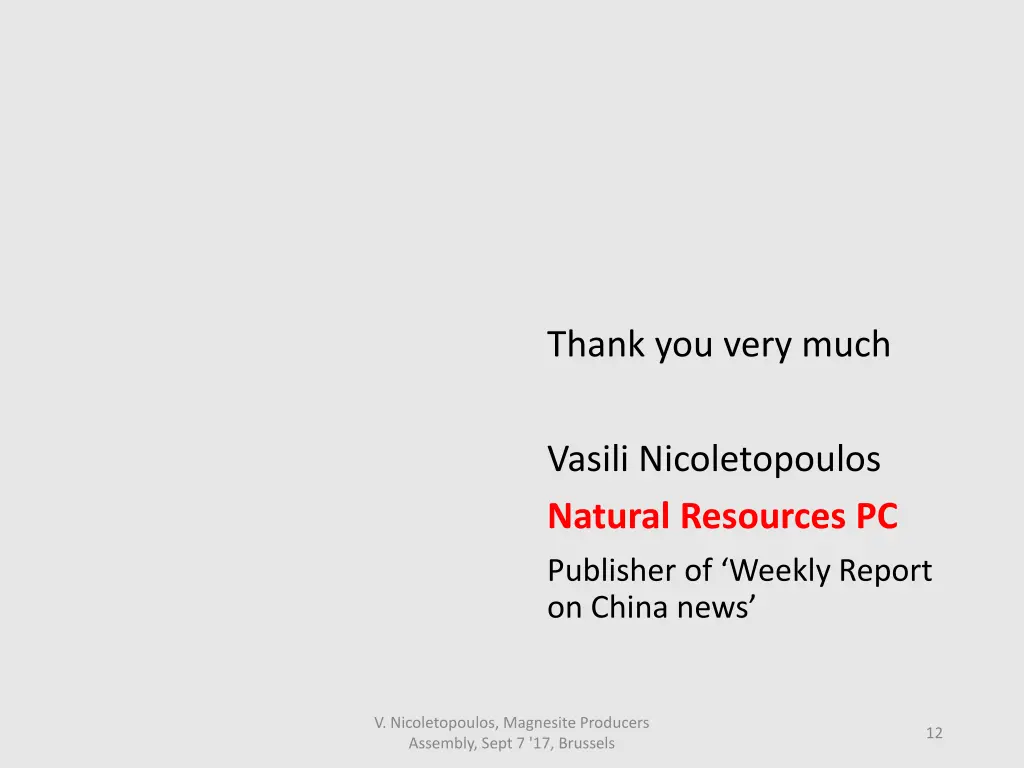 thank you very much