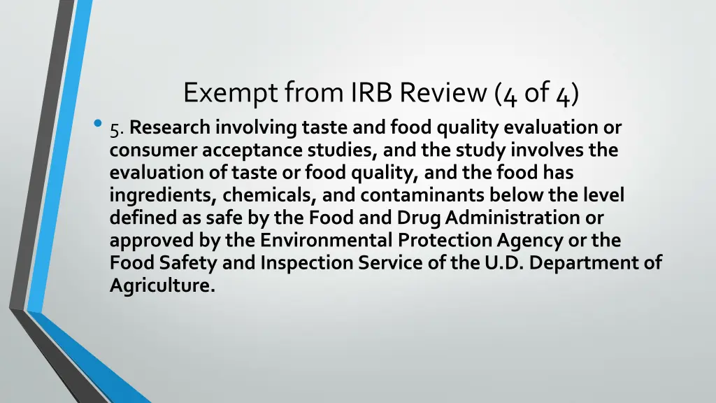 exempt from irb review 4 of 4 5 research