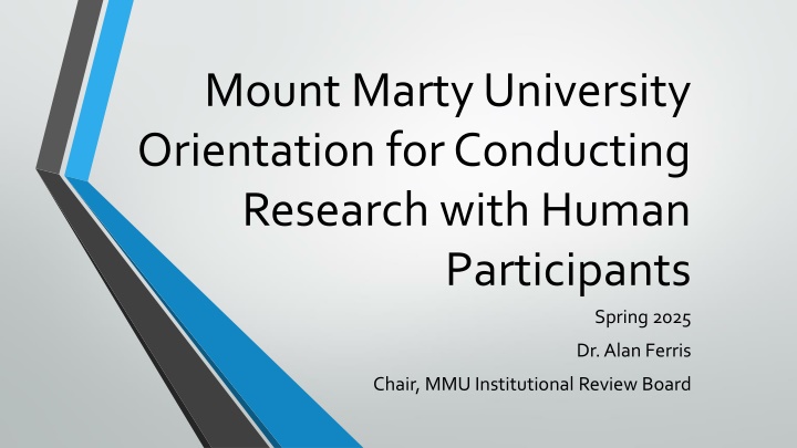 mount marty university orientation for conducting