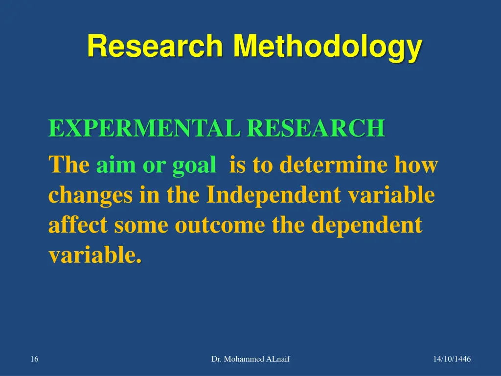 research methodology 11