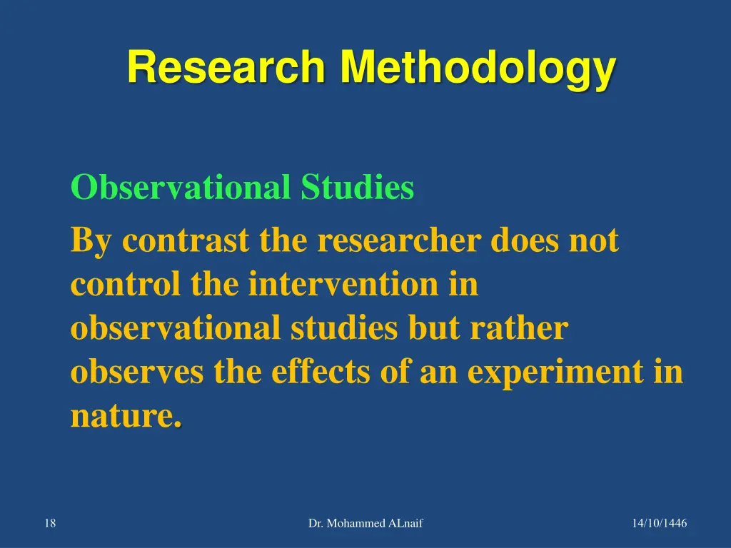 research methodology 13
