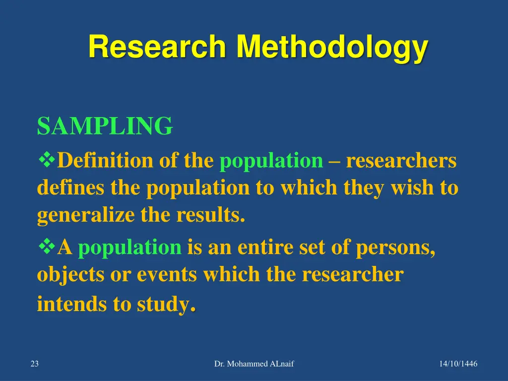 research methodology 17