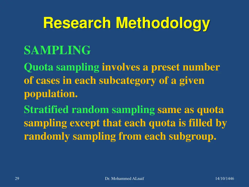 research methodology 23