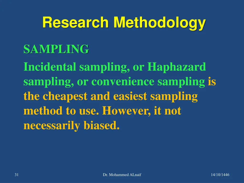 research methodology 25