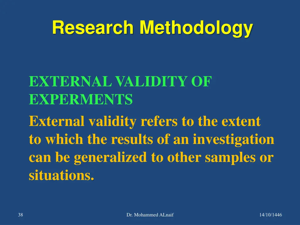 research methodology 32