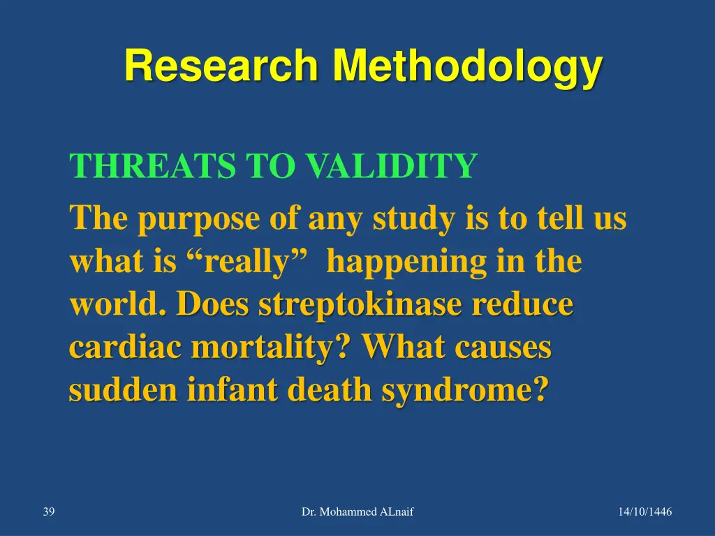 research methodology 33