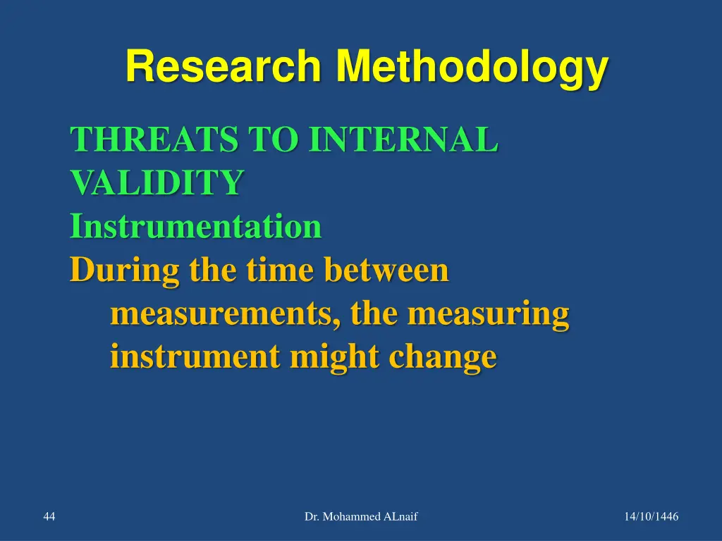 research methodology 38