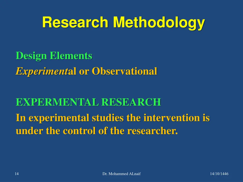 research methodology 9