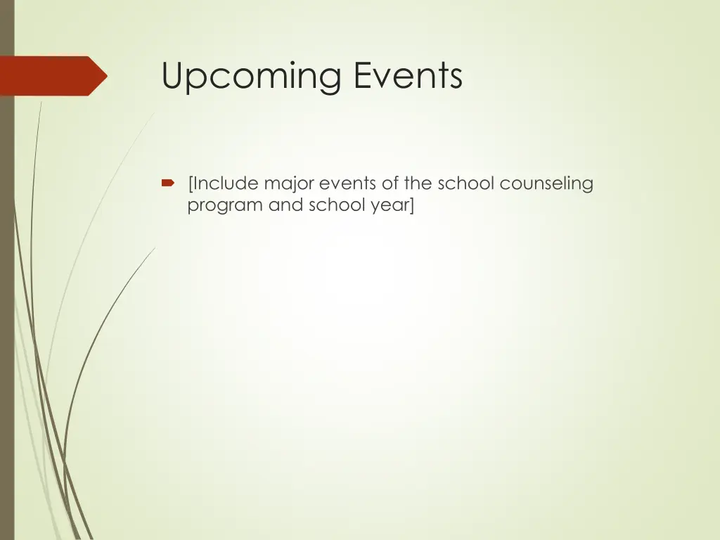 upcoming events