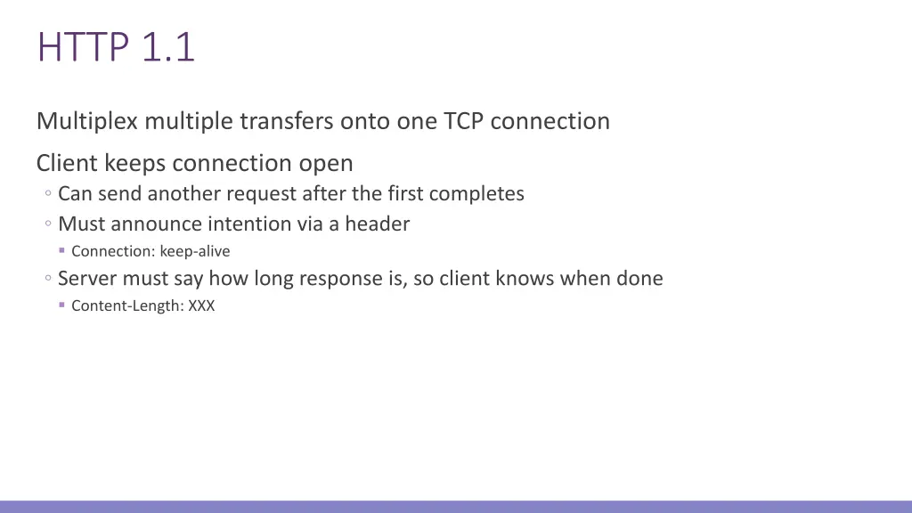 http 1 1