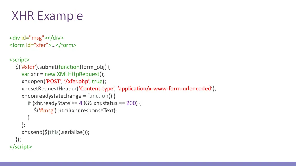 xhr example