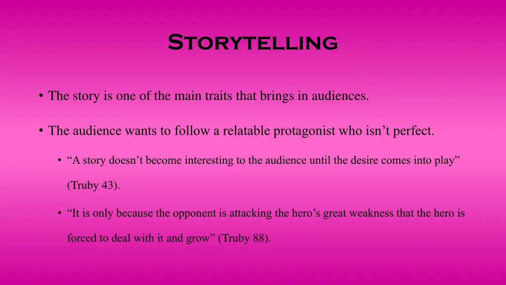 storytelling