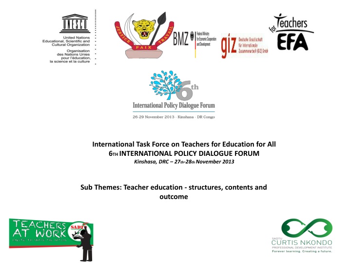 international task force on teachers