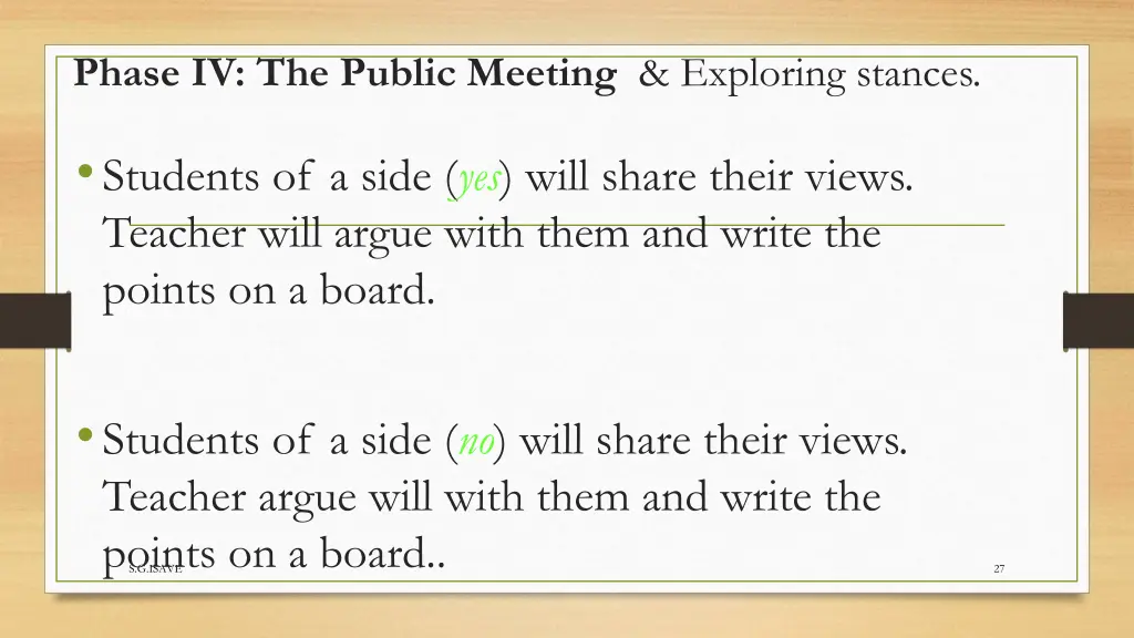 phase iv the public meeting exploring stances