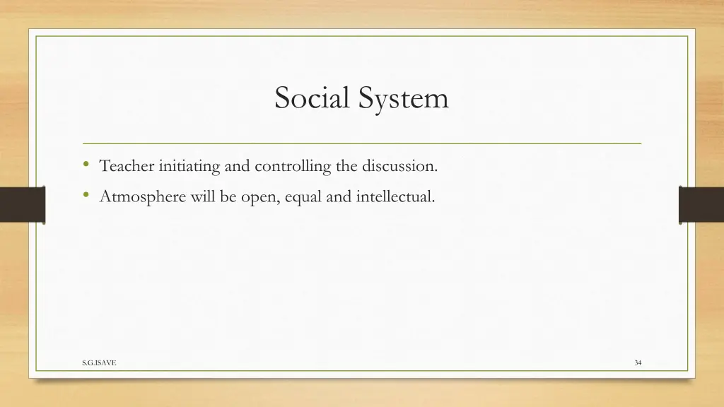 social system