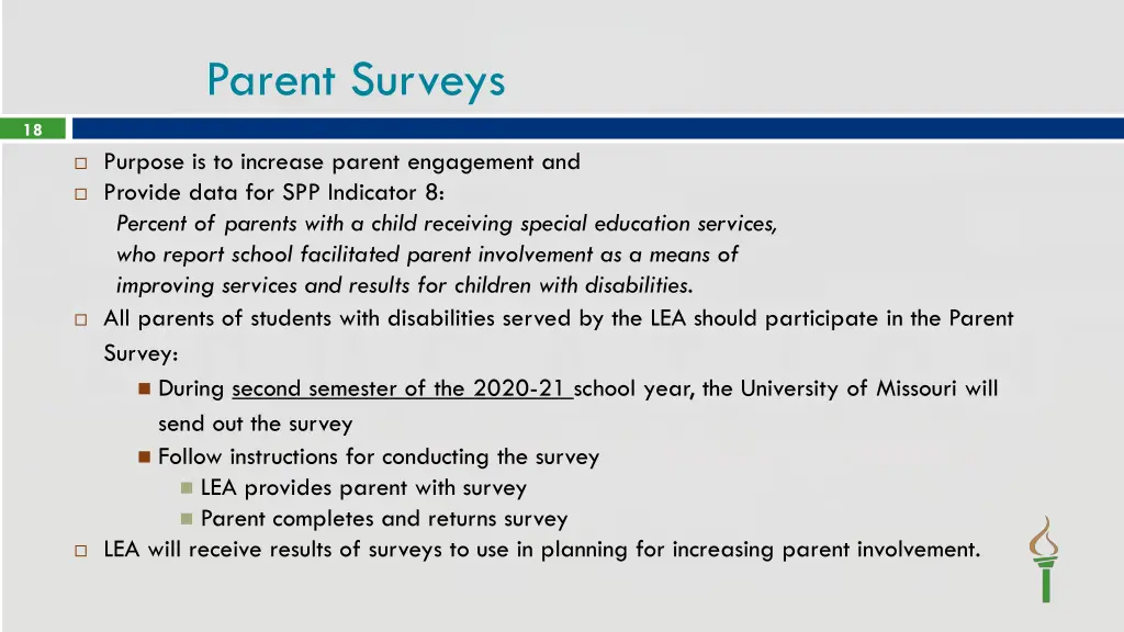 parent surveys
