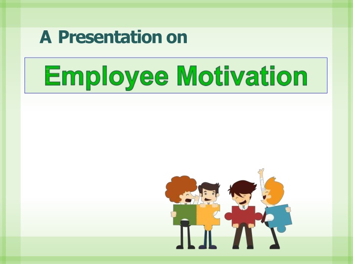a presentation on