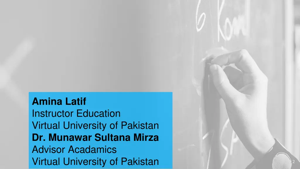 amina latif instructor education virtual