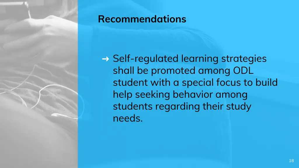 recommendations