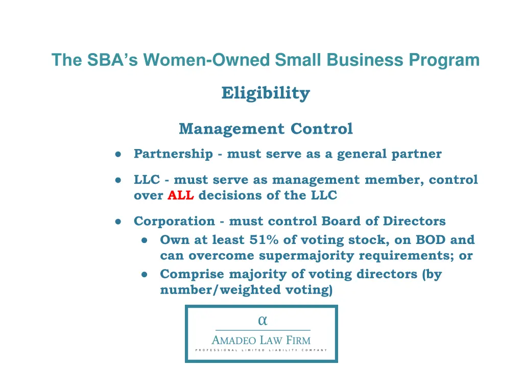 the sba s women owned small business program 10