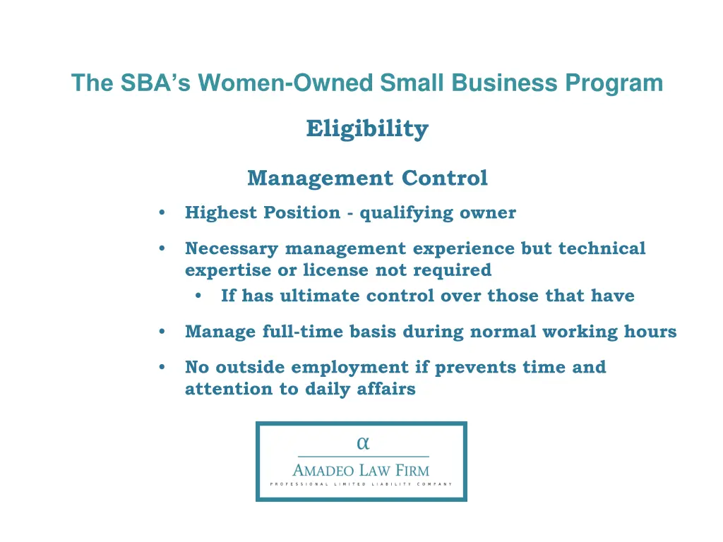 the sba s women owned small business program 9