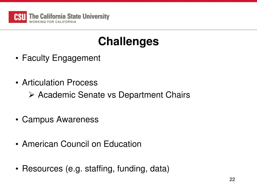 challenges