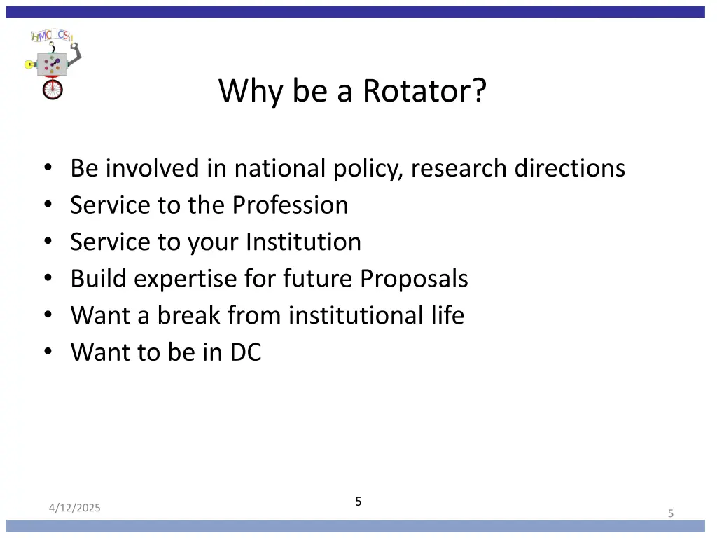 why be a rotator