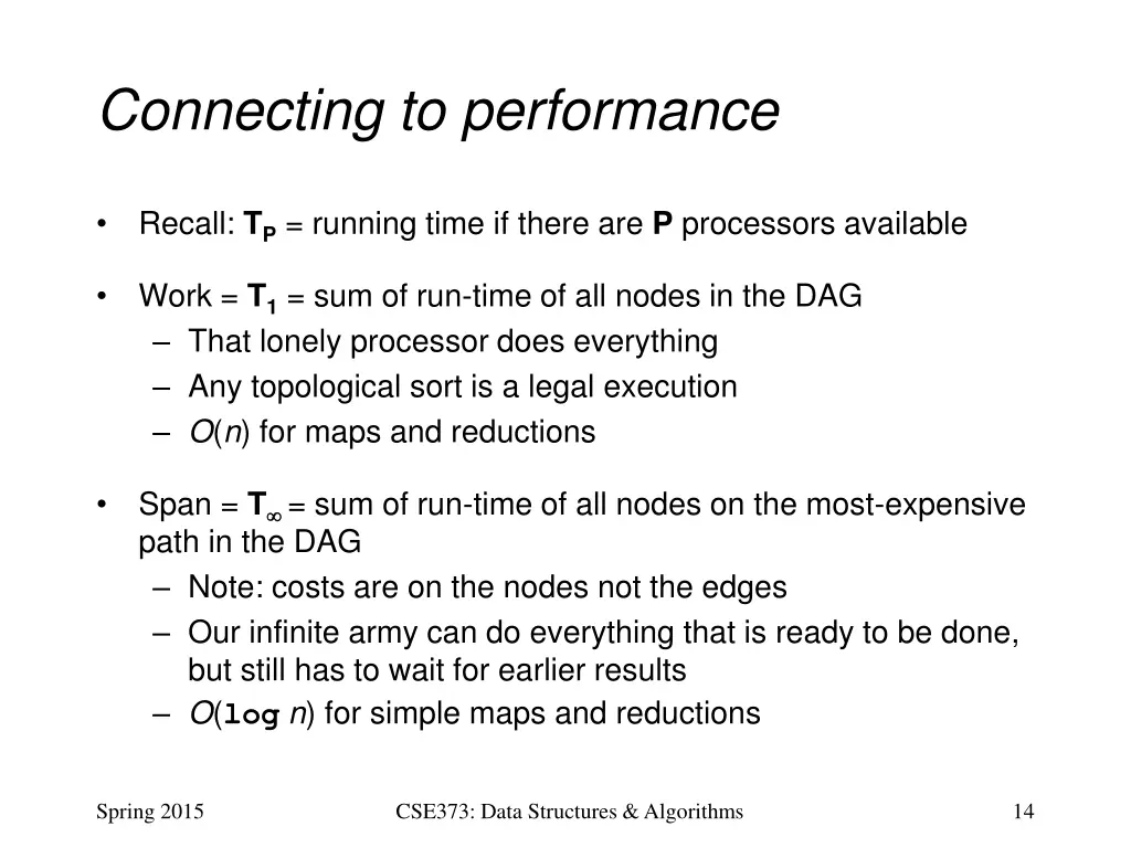 connecting to performance