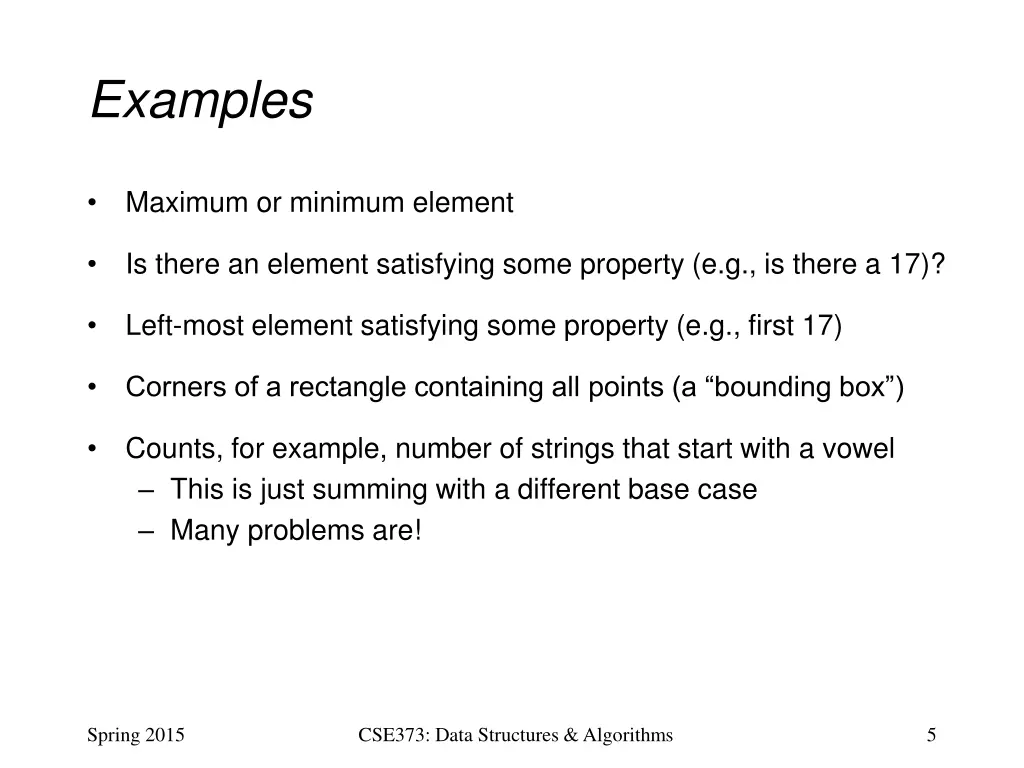examples