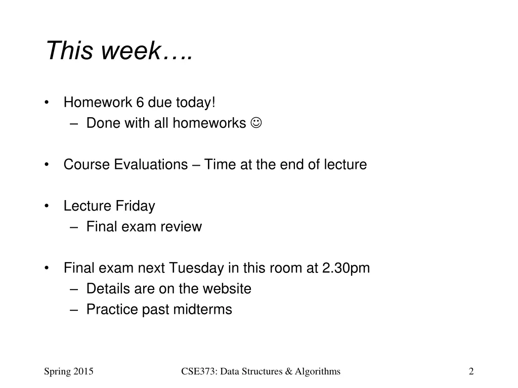 this week