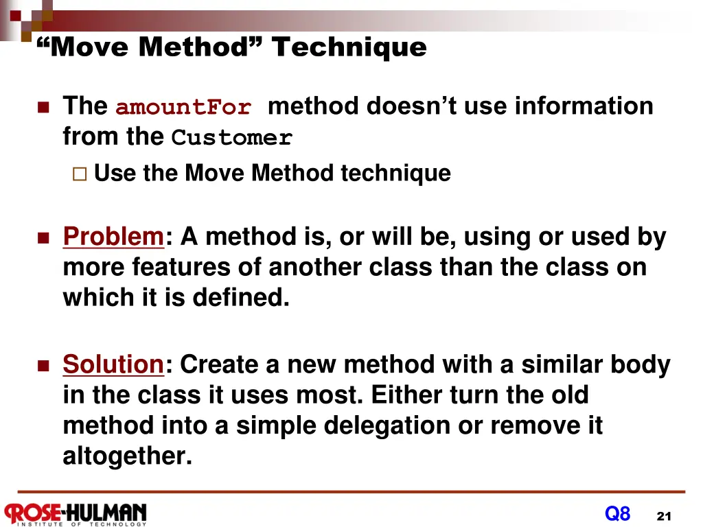 move method technique