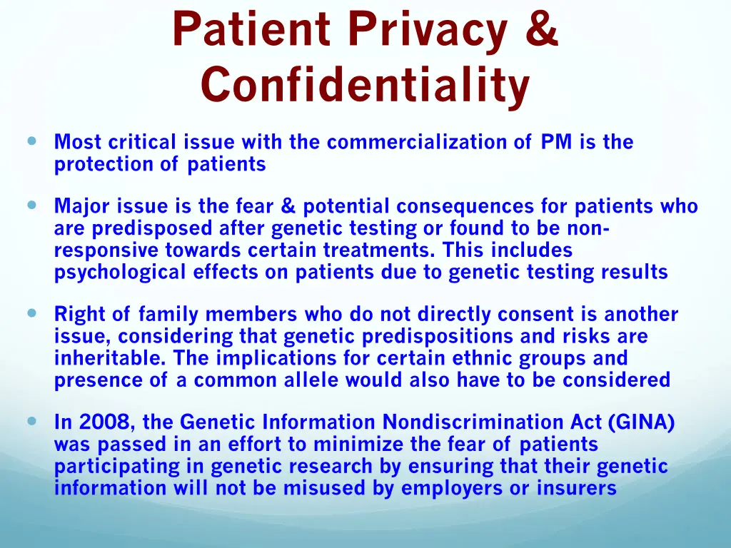 patient privacy confidentiality