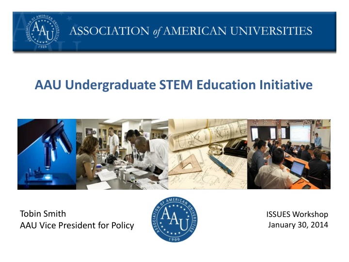 aau undergraduate stem education initiative