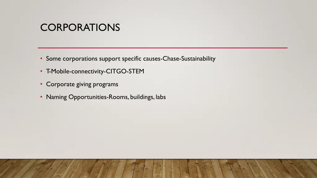 corporations