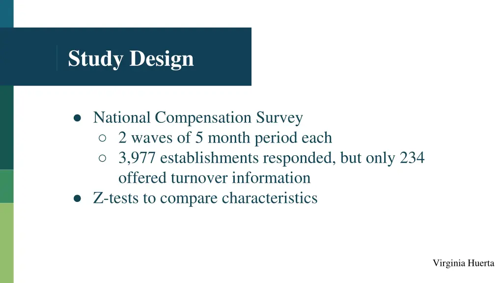 study design