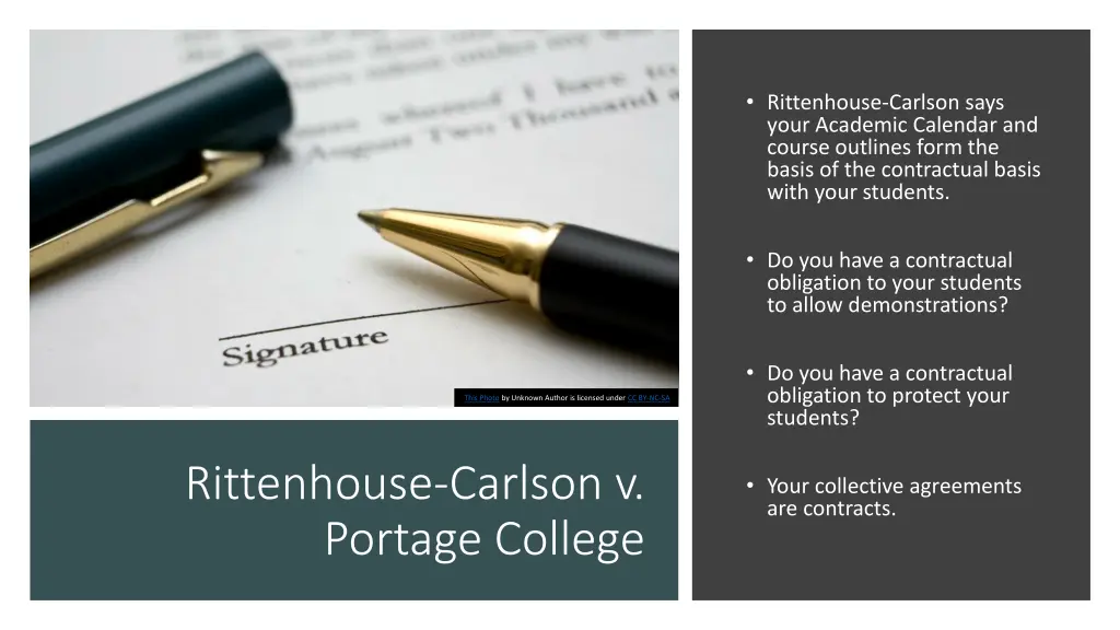 rittenhouse carlson says your academic calendar