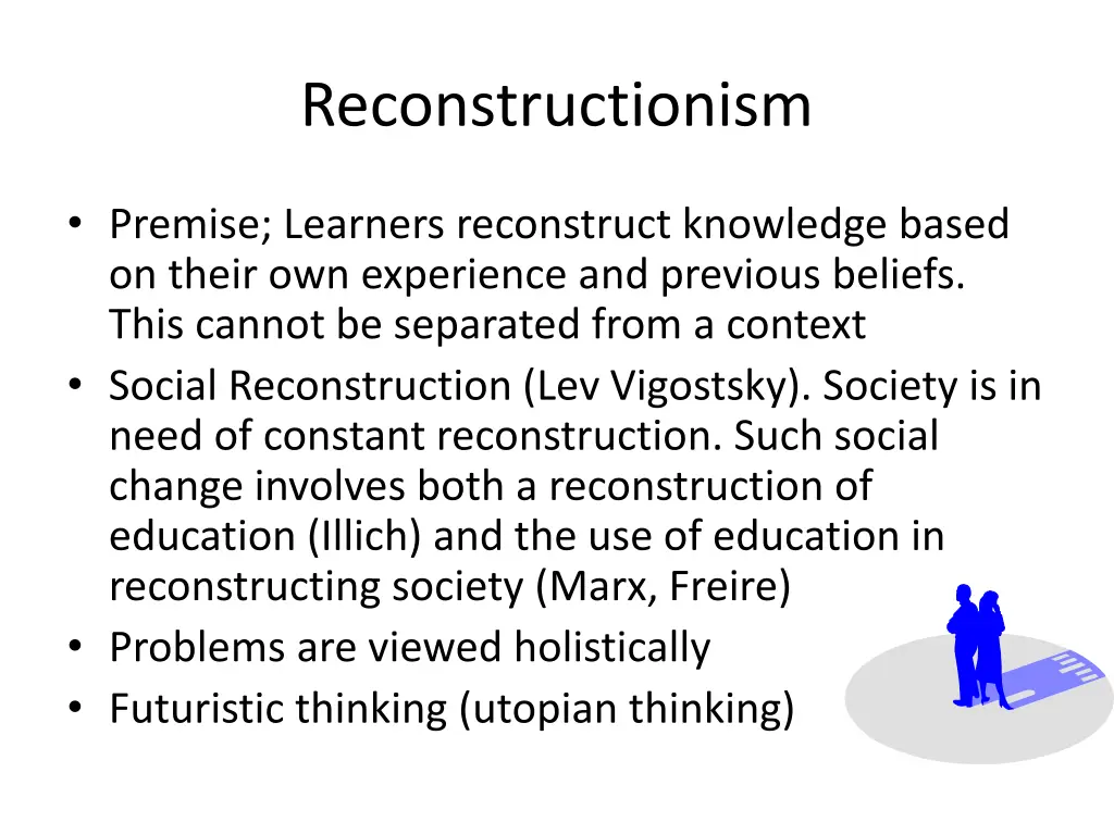 reconstructionism
