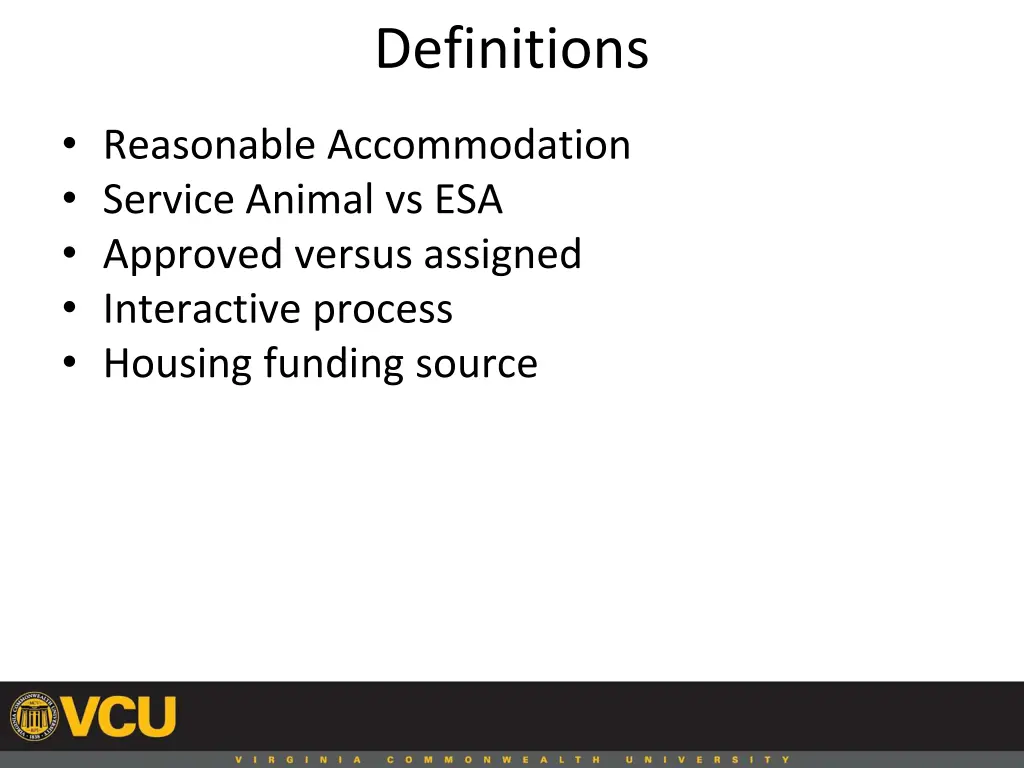definitions