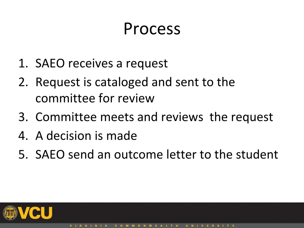 process