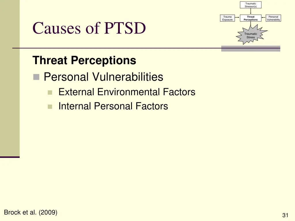 causes of ptsd 5
