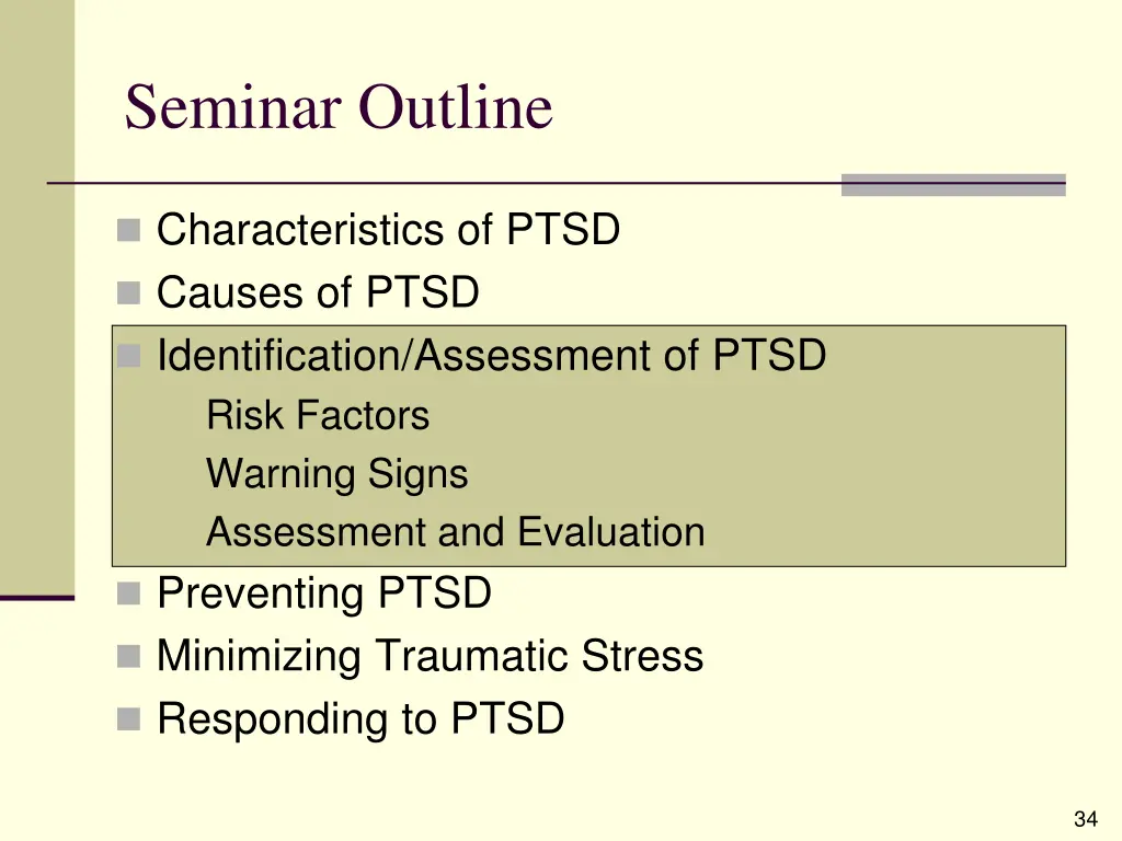 seminar outline 3